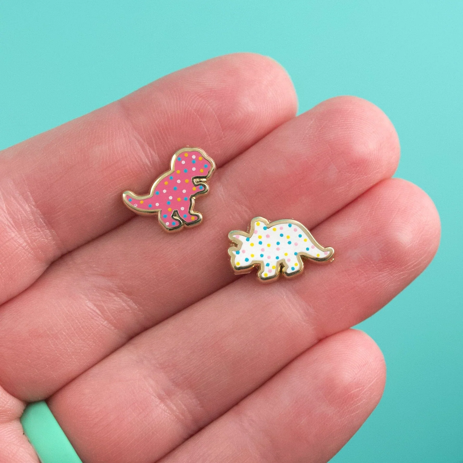 Dino Cookie Earrings - Image 2