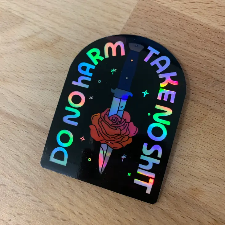 Do No Harm Sticker - Image 2