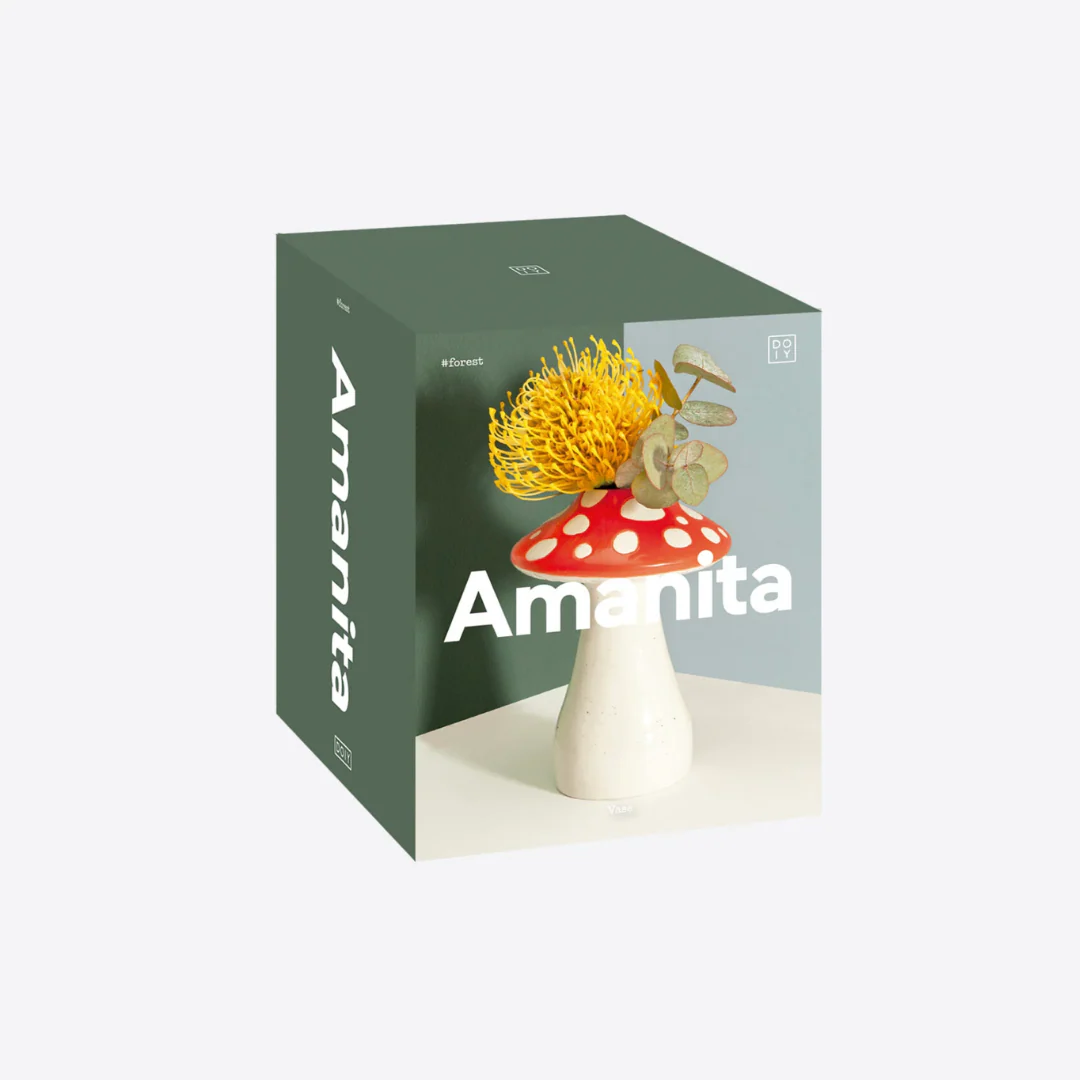 DOIY Vase - Amanita Small Red - Image 3
