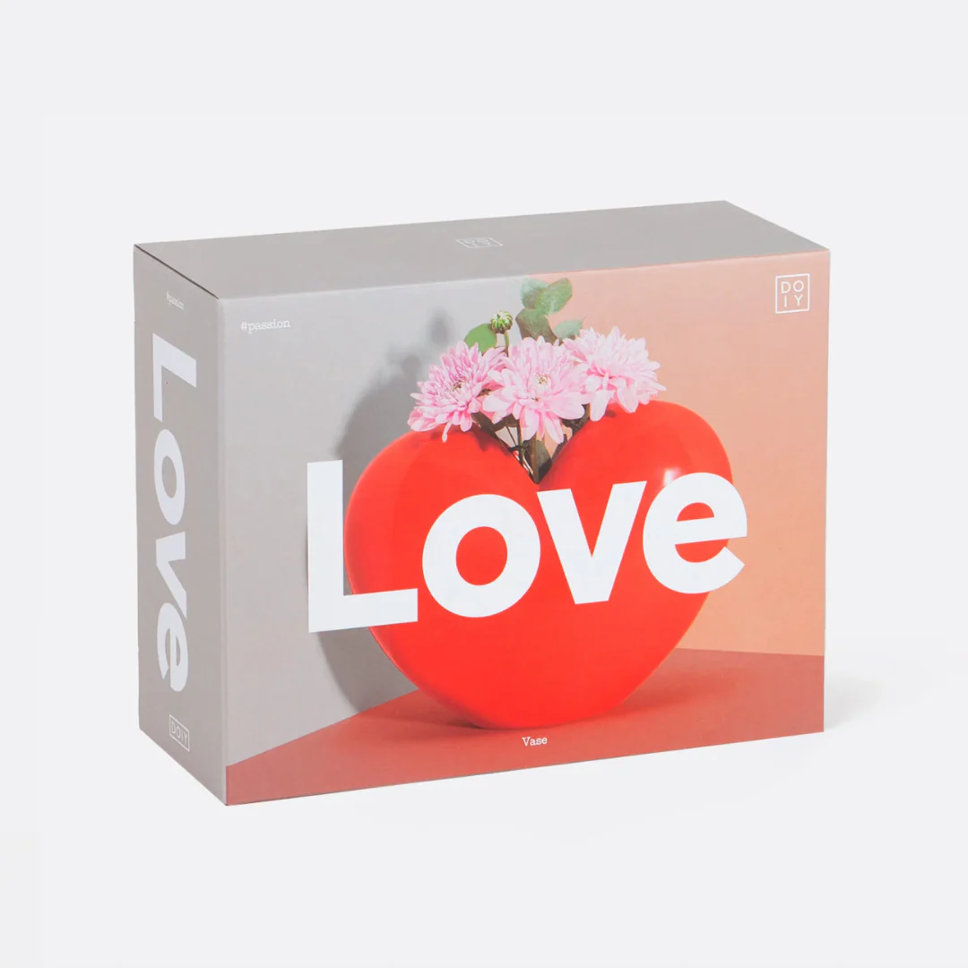 DOIY Vase - Love Red - Image 3