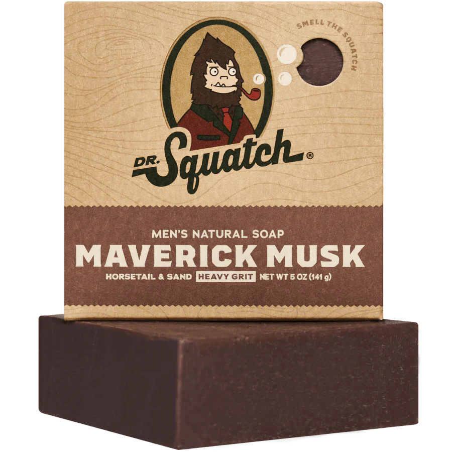 Dr. Squatch Bar Soap - Maverick Musk