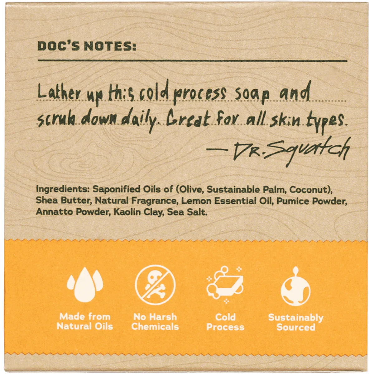 Dr. Squatch Bar Soap - Summer Citrus - Image 2