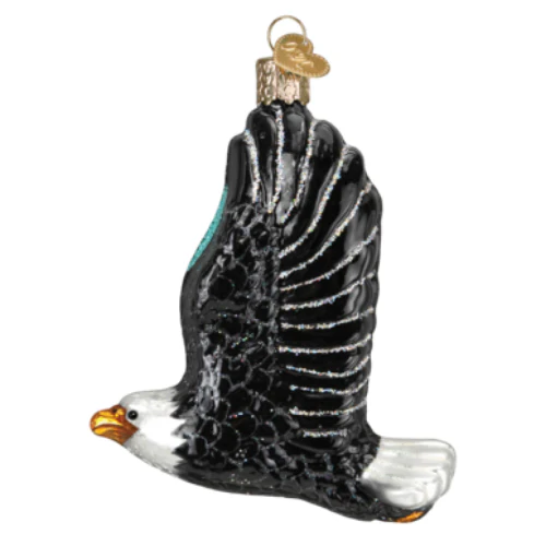 Eagle In Flight Ornament - Image 3