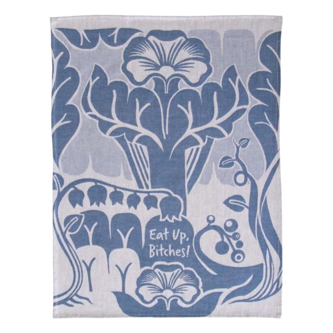 Eat Up Bitches Dish Towel - Image 2
