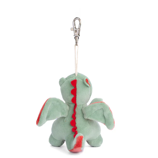 Emerald Drago Bag Charm - Image 2