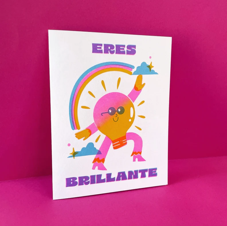 Eres Brilliante Card - Image 2