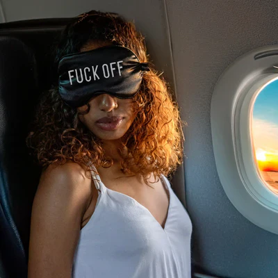 Eye Mask - F*ck Off Black - Image 3