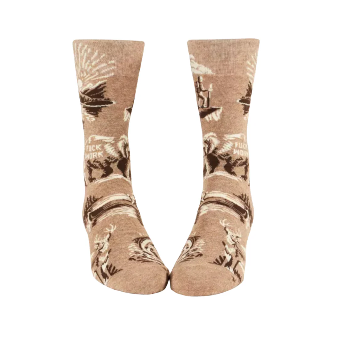 F*ck Work Men's Socks - Image 2