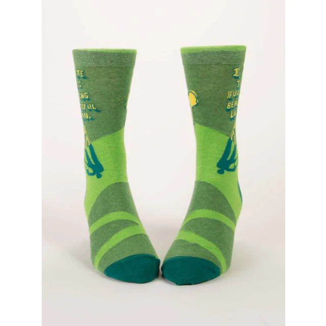 F*cking Beautiful Lawn Men's Socks - Image 2