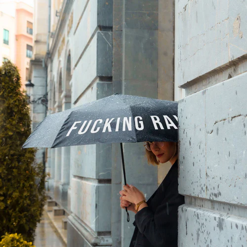 F*cking Rain Foldable Umbrella - Image 5