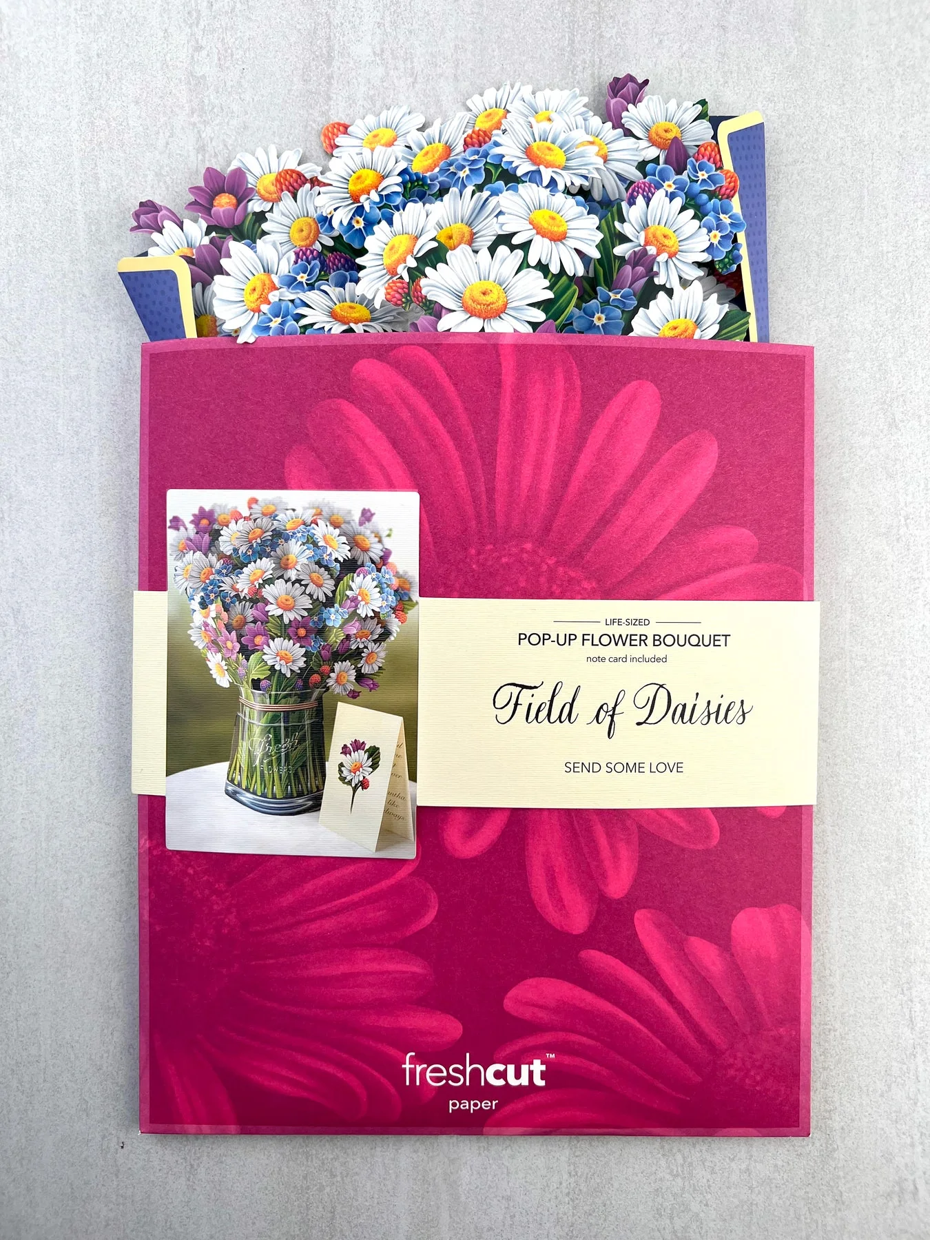 Field of Daisies FreshCut Paper Card - Image 3