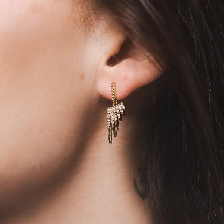 Fire and Ice Earrings - Image 2