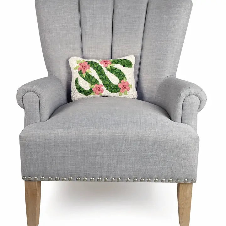 Floral Snake Hook Pillow - Image 2