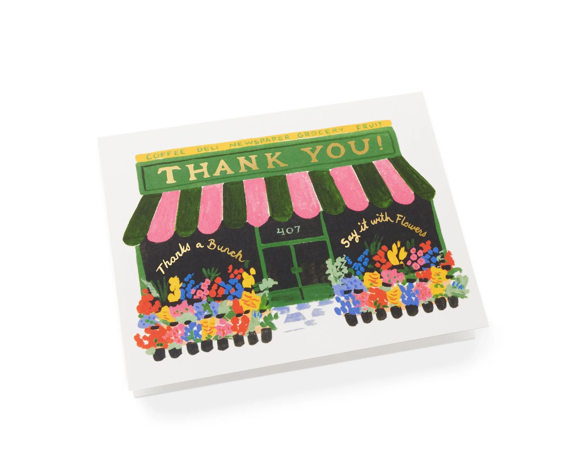 Flower Shop Thank You Card - Image 2