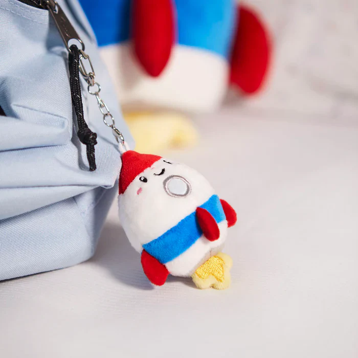 Fluffy Rocket Keychain - Image 2