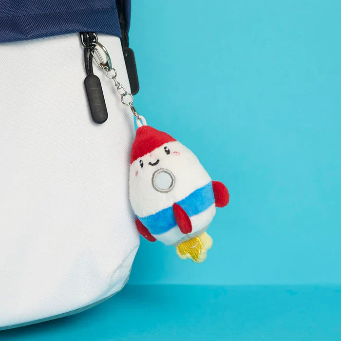 Fluffy Rocket Keychain - Image 3