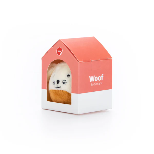 Fluffy White Dog Bookmark - Image 3