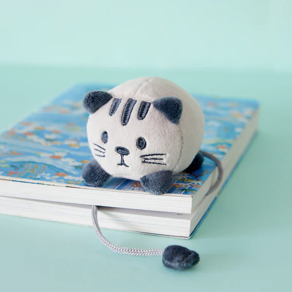Fluffy Gray Kitty Bookmark - Image 2