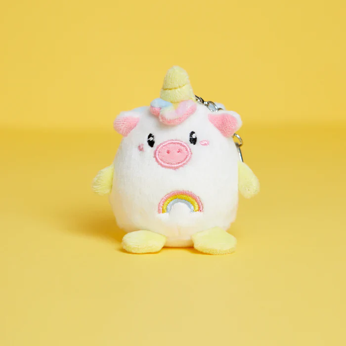 Fluffy Unicorn Keychain - Image 3