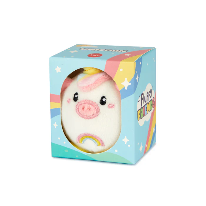 Fluffy Unicorn Keychain - Image 4