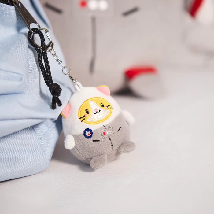 Fluffy Astrocat Keychain - Image 2