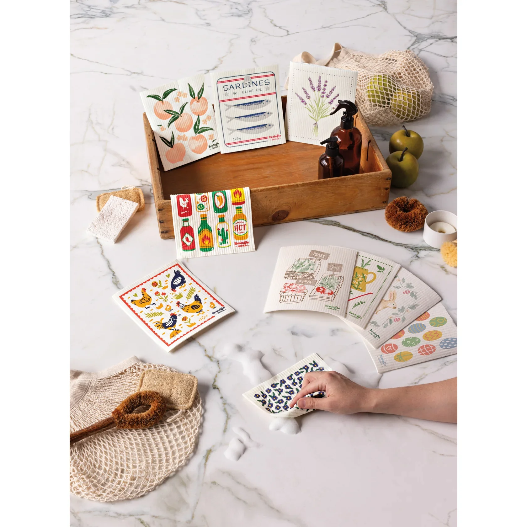 Free Range Swedish Dishcloth - Image 2
