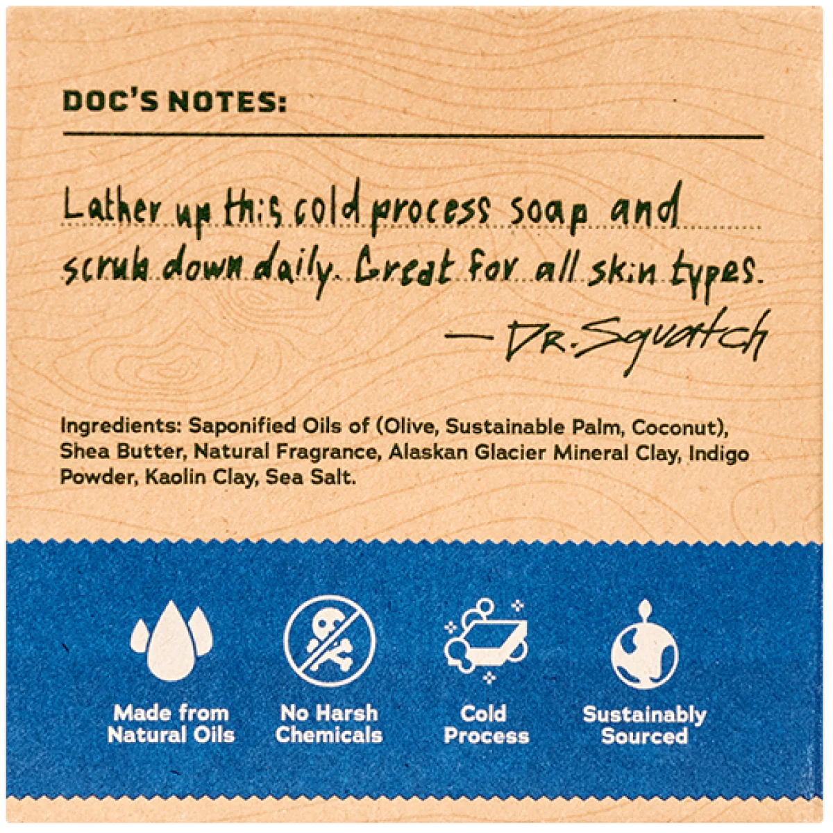 Dr. Squatch Bar Soap - Fresh Falls - Image 2