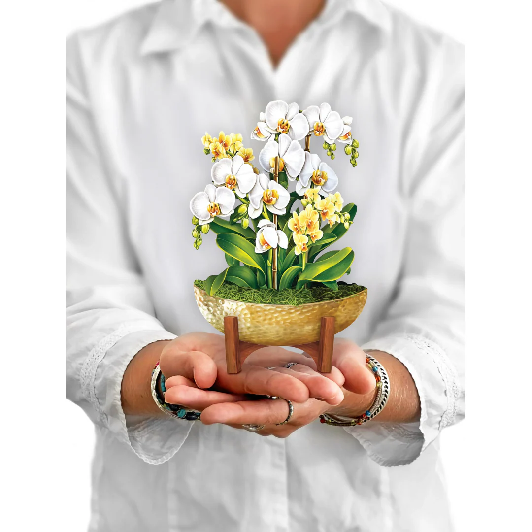 Mini Serenity Orchid Pop-up Card - Image 2