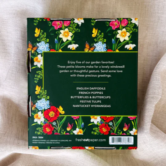 FreshCut Paper Set of 5 Minis - Garden Favorites - Image 2