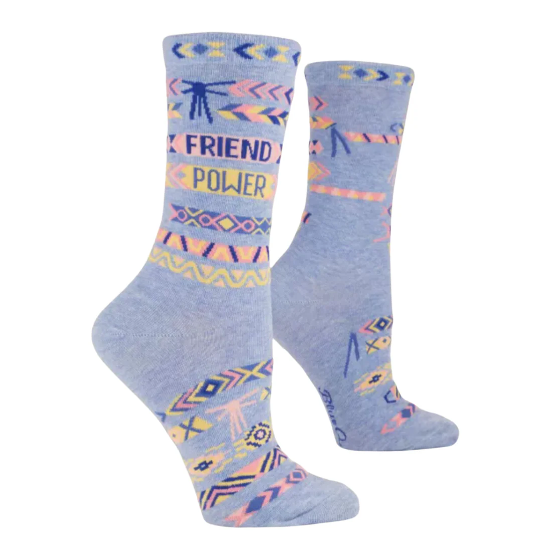 Friend Power Crew Socks