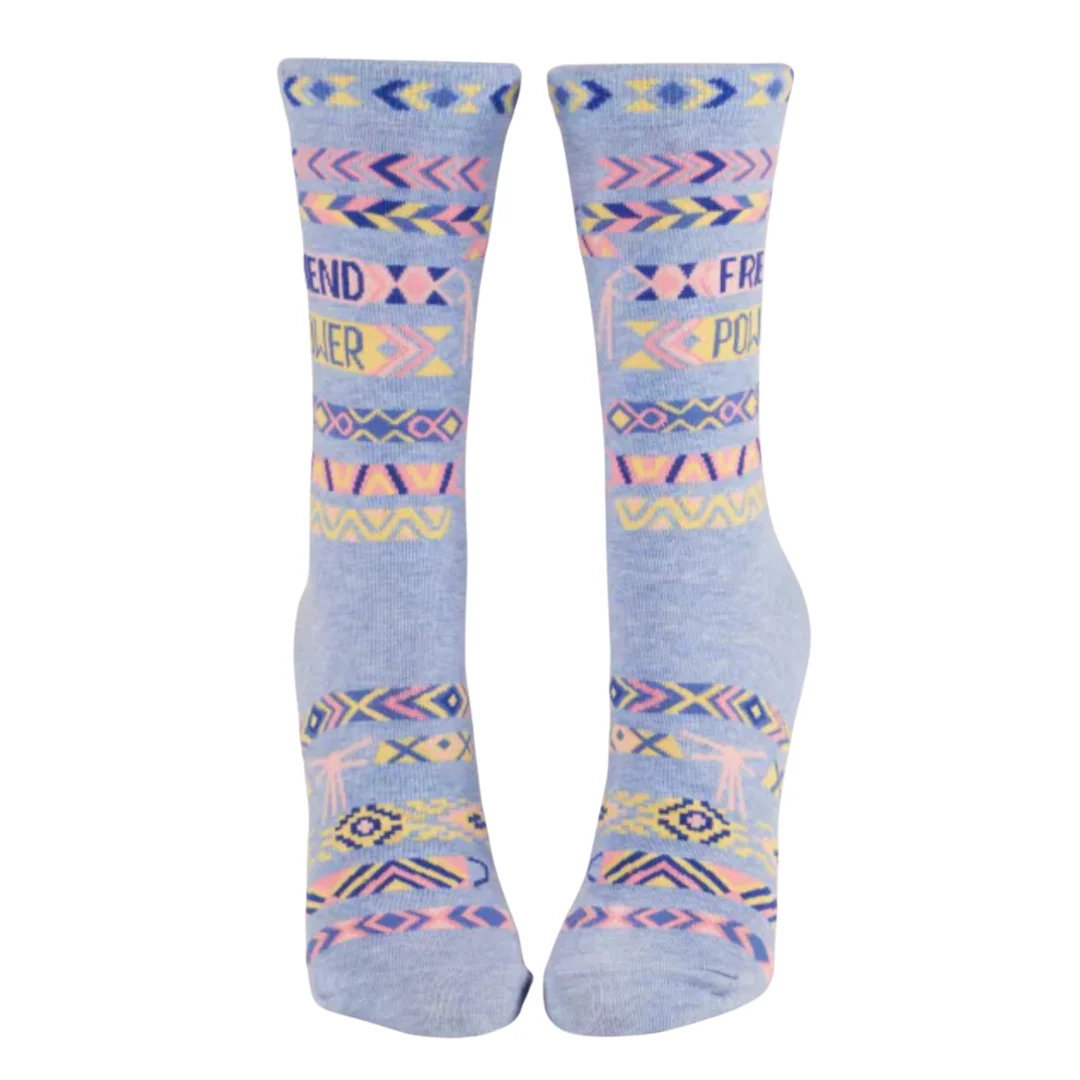 Friend Power Crew Socks - Image 2