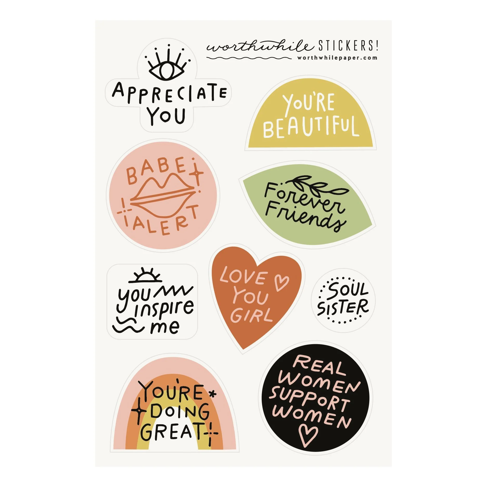 Friendship Stickers