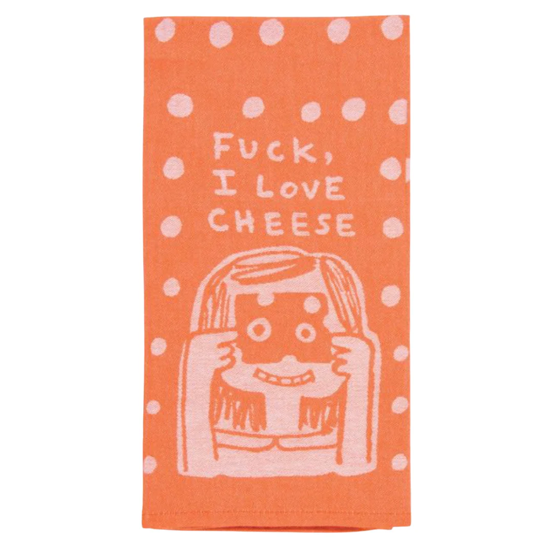 F*ck, I Love Cheese Dish Towel