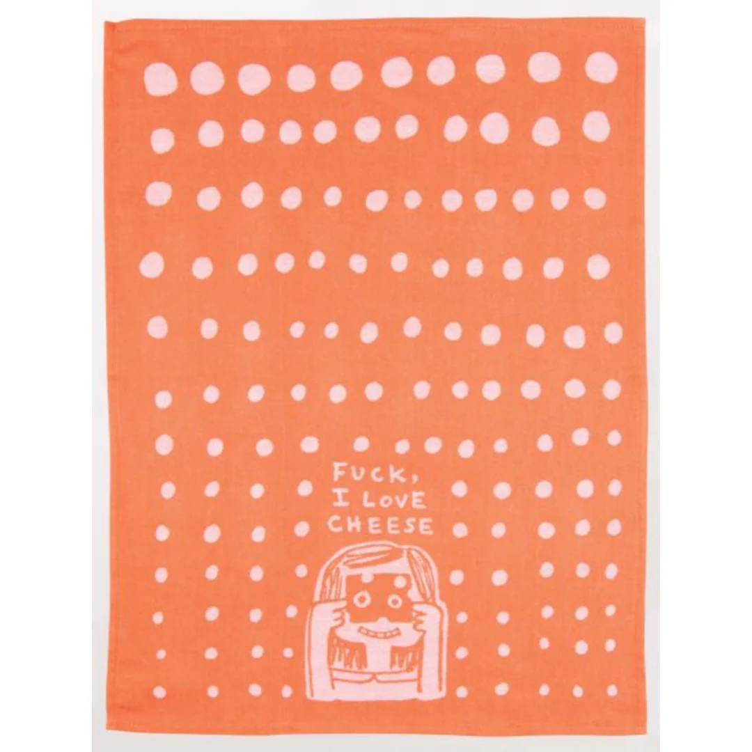F*ck, I Love Cheese Dish Towel - Image 2