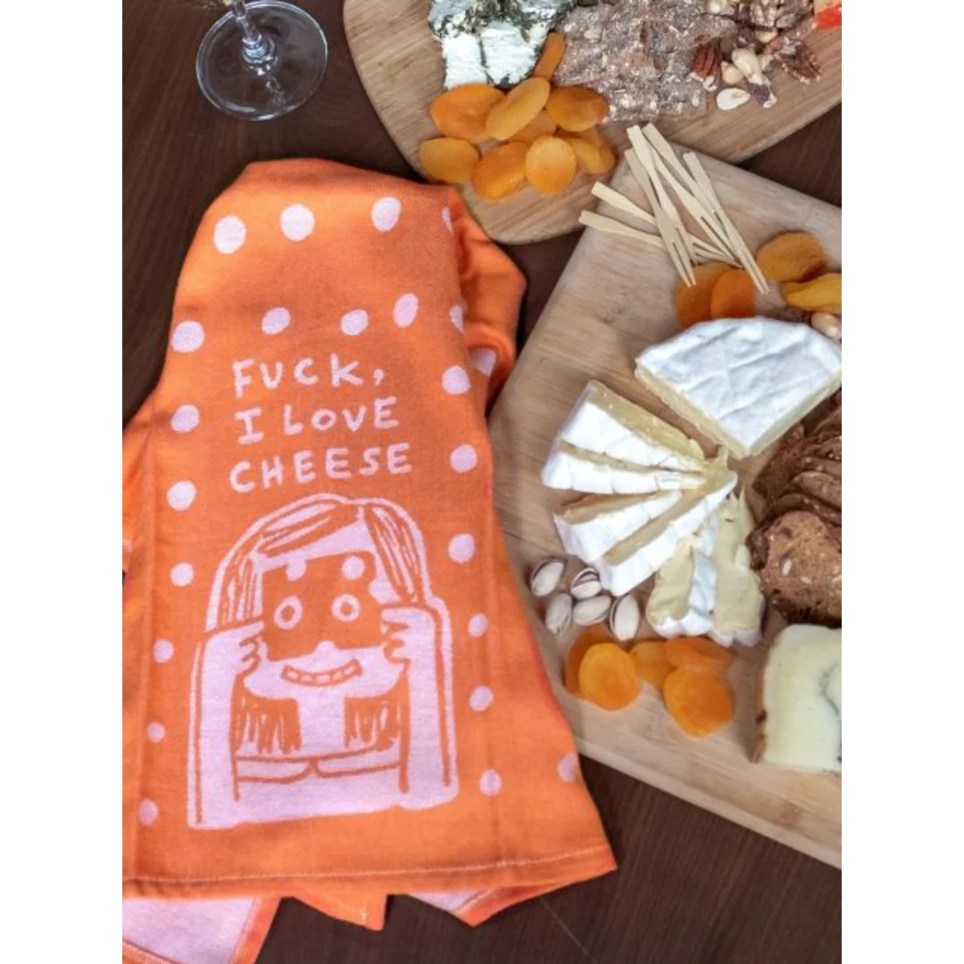 F*ck, I Love Cheese Dish Towel - Image 3