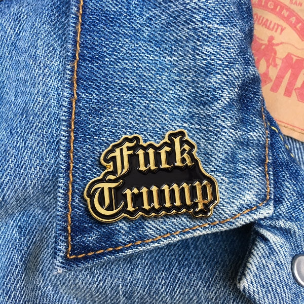 Fuck Trump Pin - Image 2