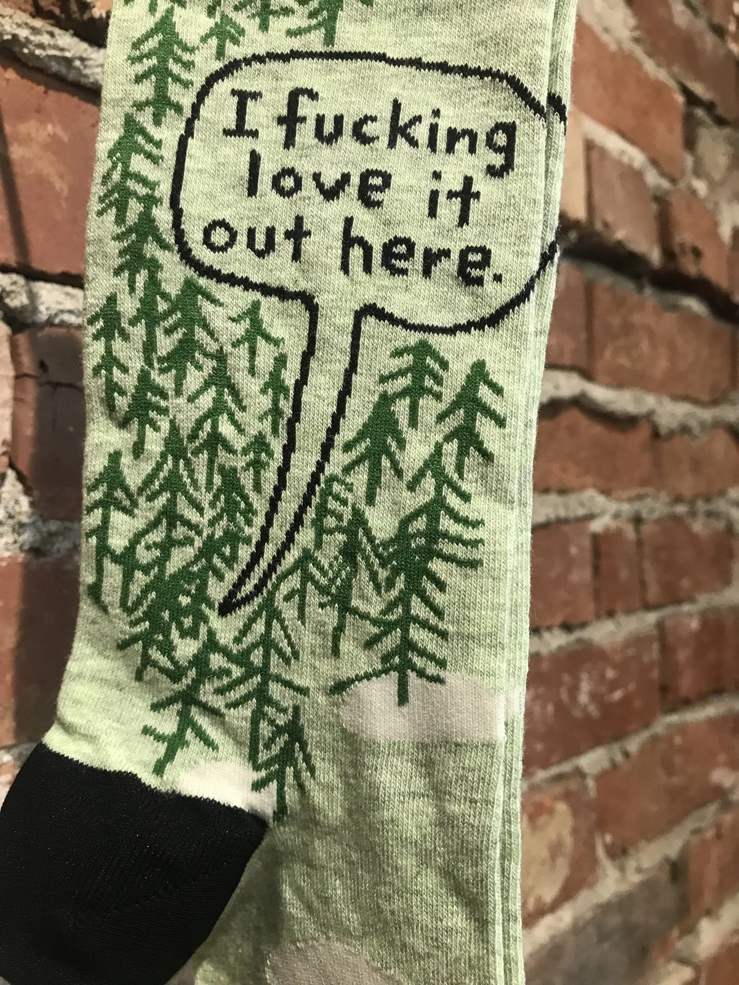 F*cking Love it Out Here Men's Socks - Image 4
