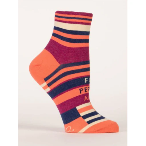 Fun Person Alert Women's Ankle Socks - Image 2