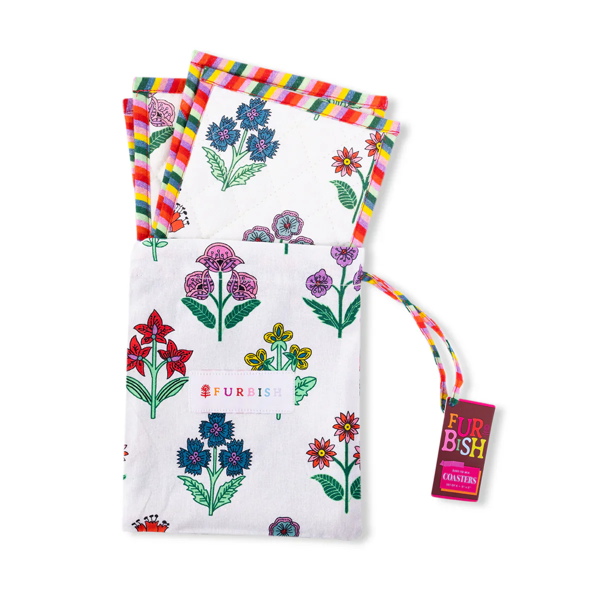 Furbish Coasters Set of 4 - Santini - Image 2