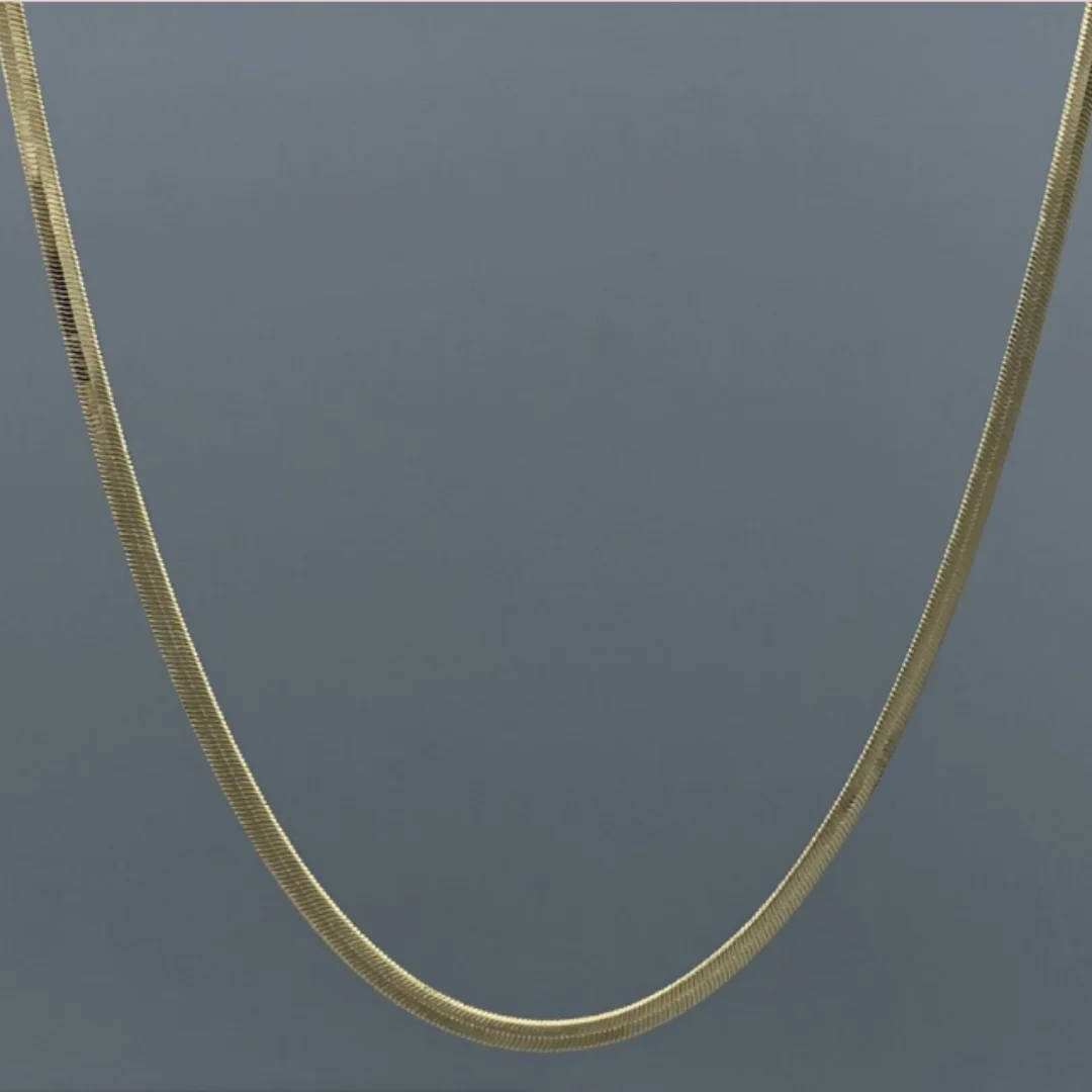 GF 3mm Herringbone Chain - 18 in