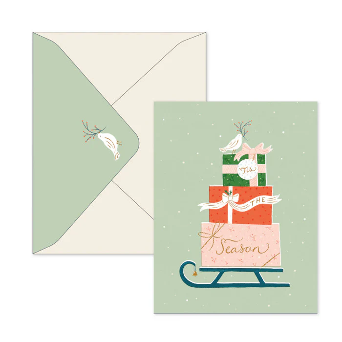 Gifting Sleigh: ‘Tis the Season Note Cards - Image 3