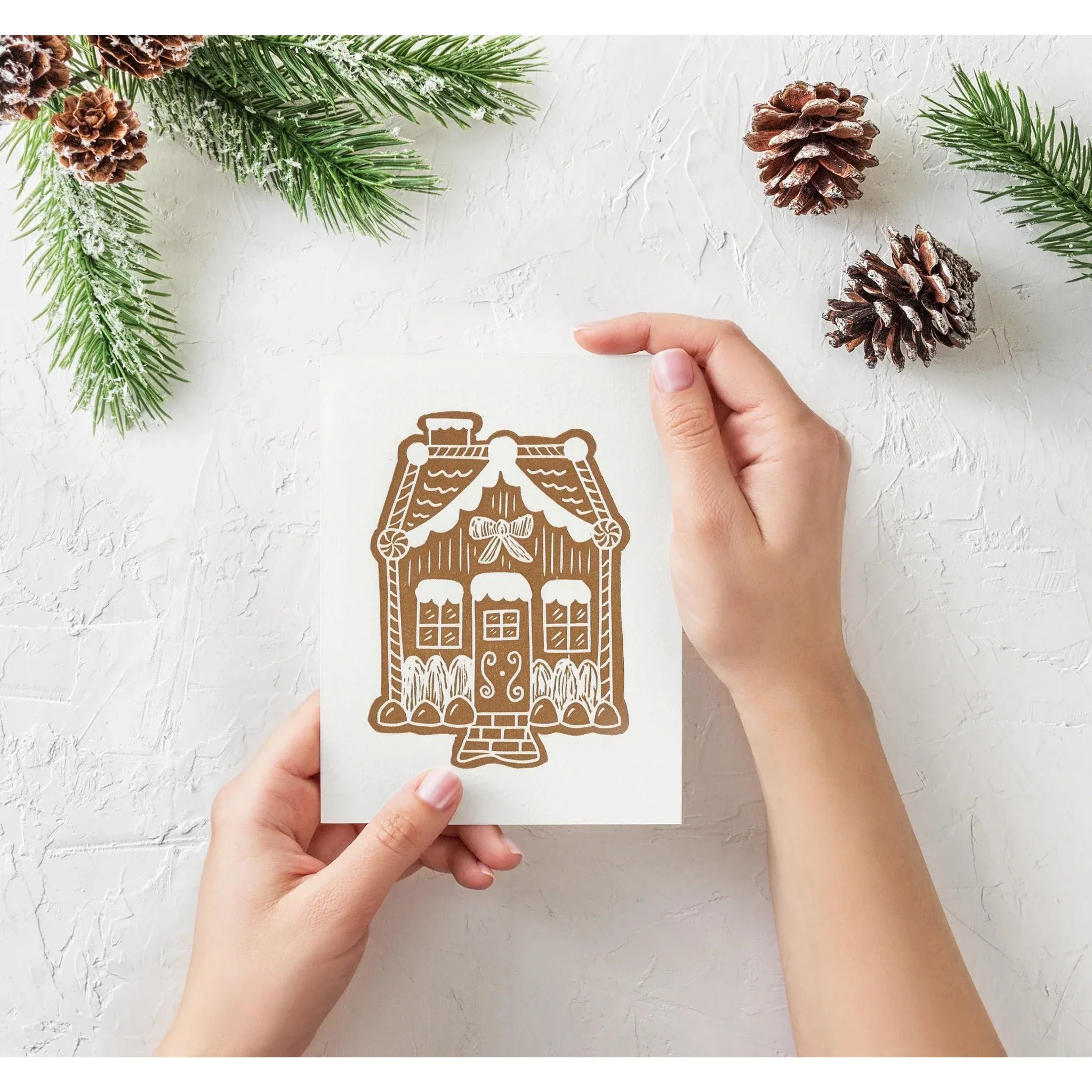 Gingerbread Cookie Holiday Card - Image 2