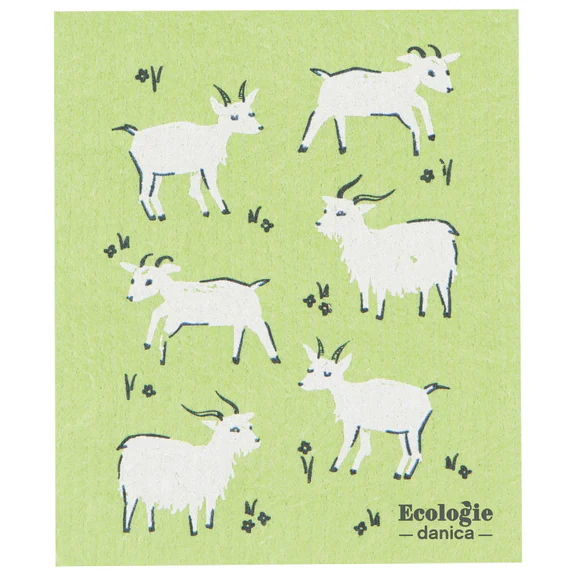 Goats Swedish Sponge Cloth