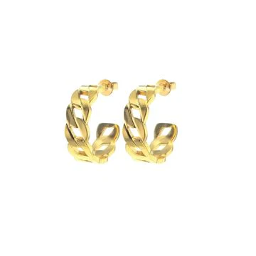 Gold Waterproof Earrings - Nikki
