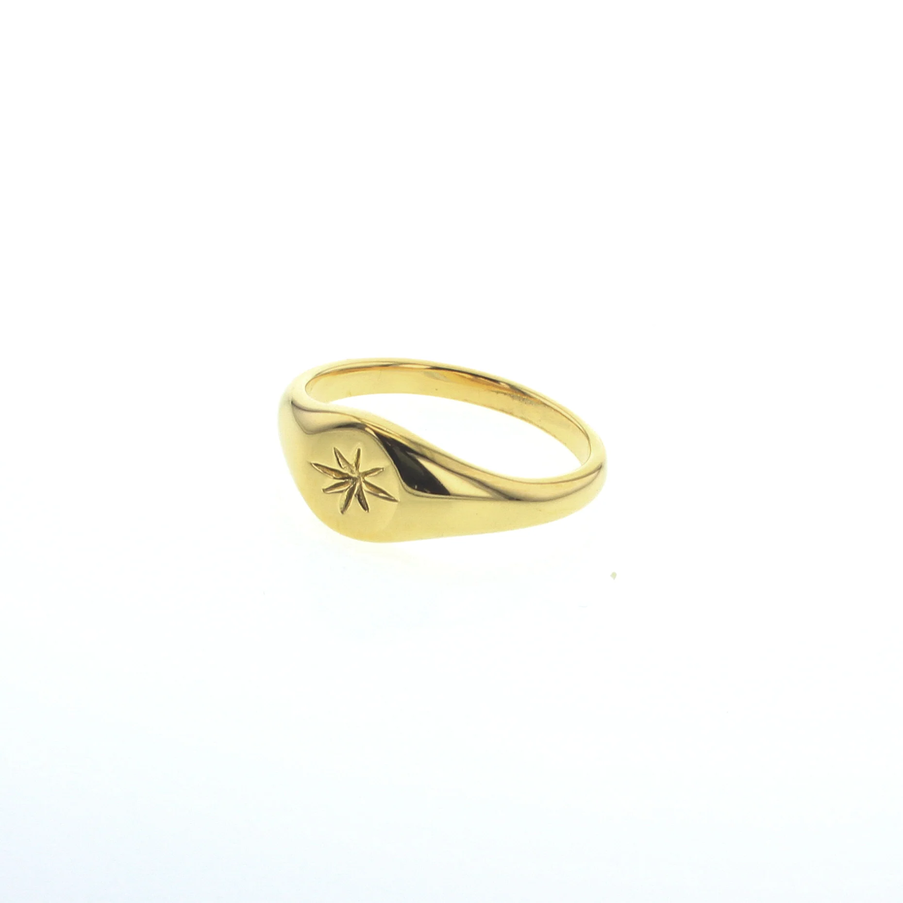 Gold Waterproof Ring- Emma