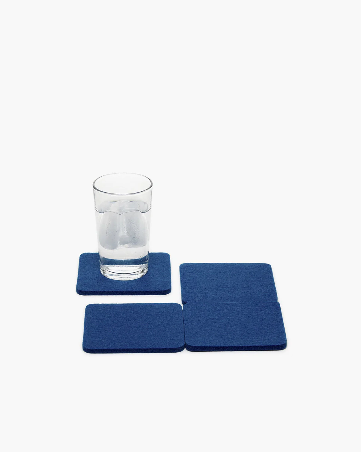 graf lantz 4 pack coaster - Cobalt Blue