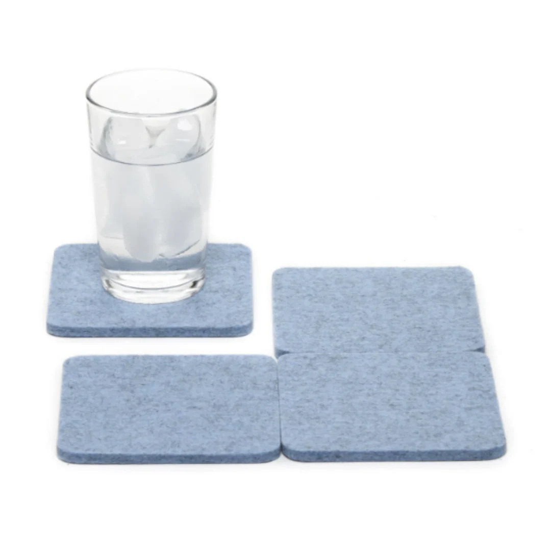 graf lantz 4 pack coaster - heather blue