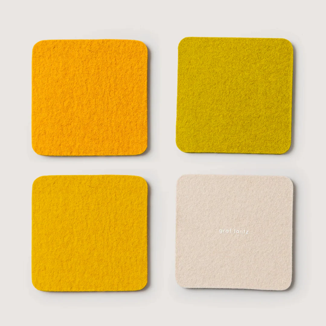 graf lantz 4 Pack Coaster - Mohave (Feather)
