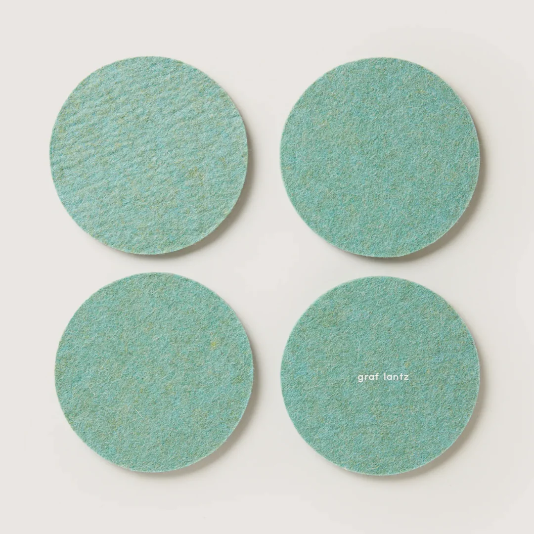 graf lantz 4 Pack Round Coaster - Coastal - Image 3