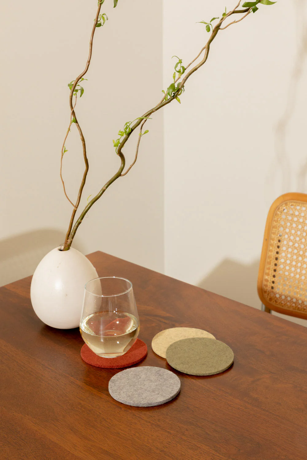 graf lantz 4 pack round coaster - Ikebana - Image 4